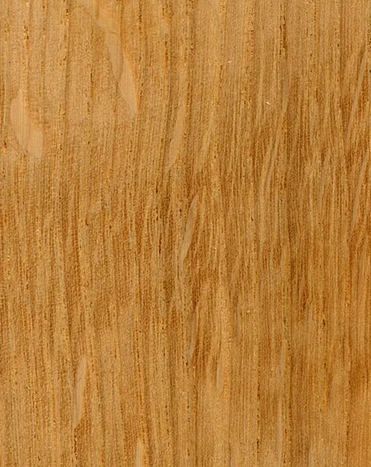 Sample of natural oak with a warm golden-brown tone and open grain.